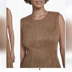 Calvin Klein Brown Midi Dress